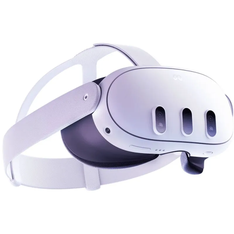 Meta Quest 3 128GB (Headset) - Game- Train- and Stream with Hundreds of Apps that ignite your passions - Refurbished