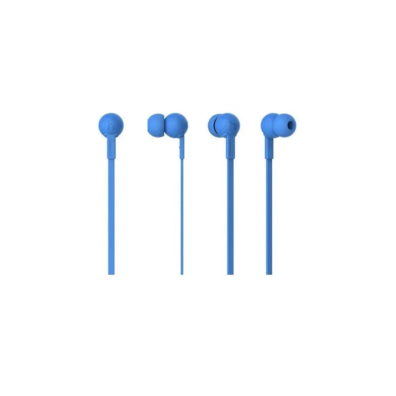 Hoomia In-ear Earphone + Microphone Blue 1.2m with 3.5mm Jack Plug