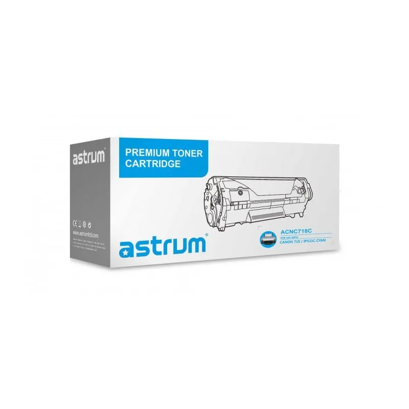 Astrum Toner For CANON 718 / IP531C Cyan