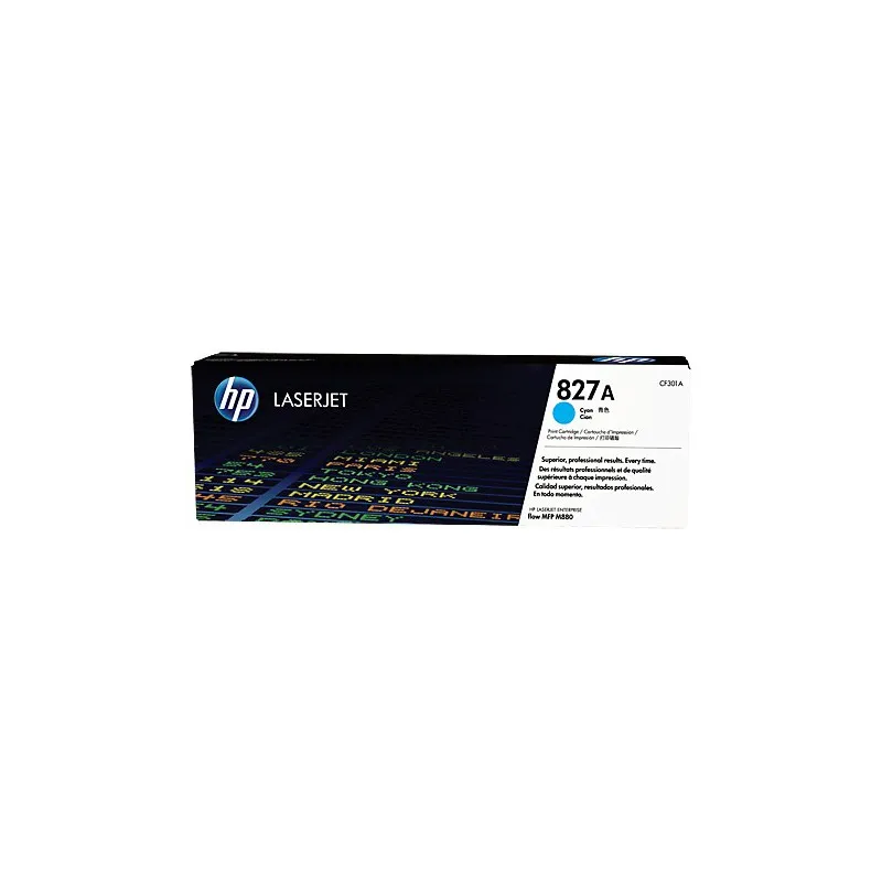 HP 827A Clj M880 Cyan Print Cartridge.
