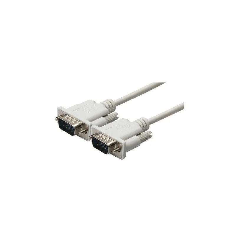 Serial 9 Pin Male to 9 Pin Male Cable 3m