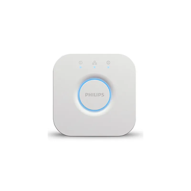 PHILIPS Hue Smart Bridge Hub - Compatible with Amazon Alexa Apple HomeKit and Google Assistant - 2nd Generation