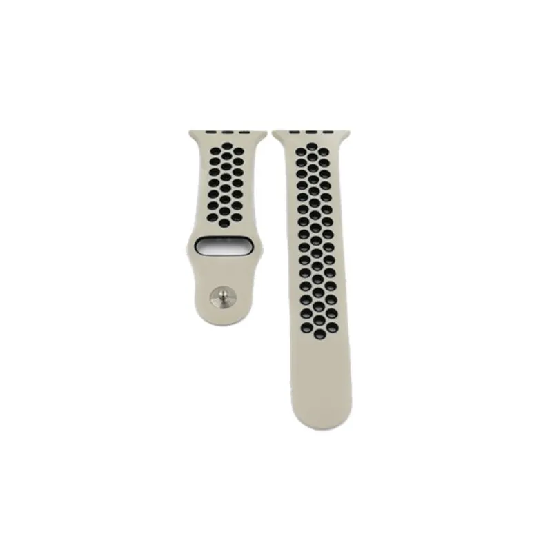 Apple Multi-colour Silicone Watch Strap 42mm-Stone Black