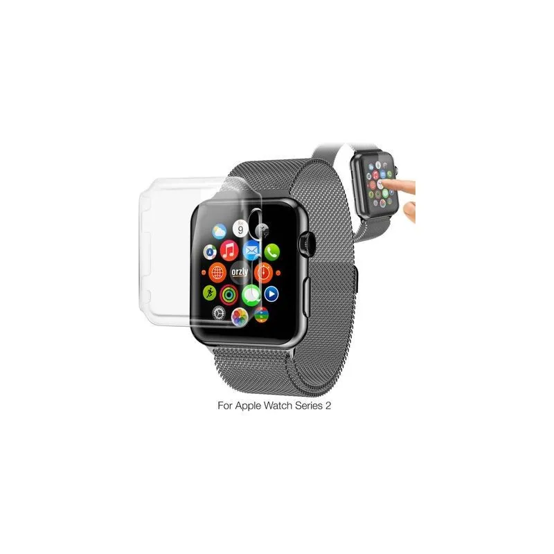 Tuff-Luv 3WAT2GINVISIPACK42 Orzly InvisiCase 3-in-1 Pack for Apple Watch Series 2 