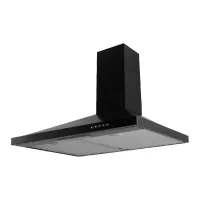 Totai 60cm Pyramid Style Cooker Hood- Black 09/SLIMGUSTO60BLK