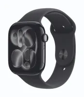 Apple Watch Series 11 GPS + Cellular 46mm Jet Black Alum Black SBML