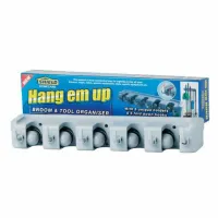 Shield Hang Em Up Broom & Tool Organiser