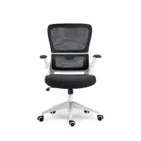 Smartbuy Bella Office Chair Black & White 