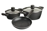 Bauer Apex 5 Piece Pot Set