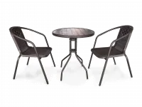 Fine Living Panglao Bistro Set Brown