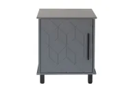 Steel & Rose Caraz Pedestal, Grey