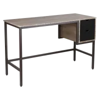 Everfurn Rampart Desk 2 Drawers