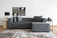 Floyd 2 Piece 2 Division Daybed RHF, Graphite