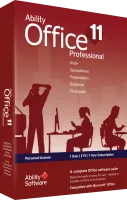 Ability Office Professional Personal 1Year 1User 5PC's