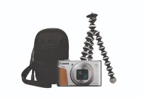 Canon Powershot SX740 HS Lite Travel Kit Silver