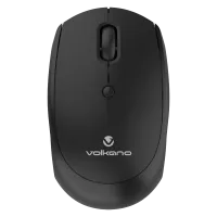 Volkano Talc Series Wireless Mouse with DPI Adjustment Black