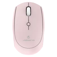 Volkano Talc Series Wireless Mouse with DPI Adjustment Pink