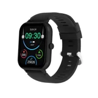 Volkano Chroma Black Strap Fitness Smartwatch