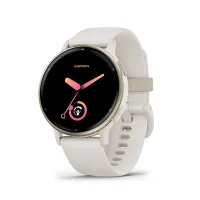 Garmin vívoactive® 5 Cream gold aluminium bezel