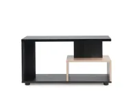 Steel & Rose Mason Coffee Table, Brown & Black