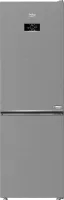 Beko 316L Combi Fridge Freezer Brushed B3RCNE364HXB Silver