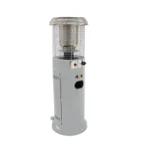Alva Short Stand Patio Heater Cement GHP31 Grey
