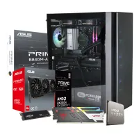 PCBuilder Ryzen™5 7600 SEEKER Radeon™RX9060XT Win11 Gaming PC