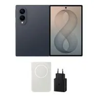 Samsung Galaxy Z Fold8 256GB Graphite and Samsung 45W Power Adapter Magnetic Battery Pack Bundle
