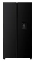 Univa 433L Side by Side Fridge with Water Dispenser Dark Inox UFF2-570IWD