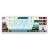 VolkanoG Obsidian X1 W/L Mechanical Keyboard White