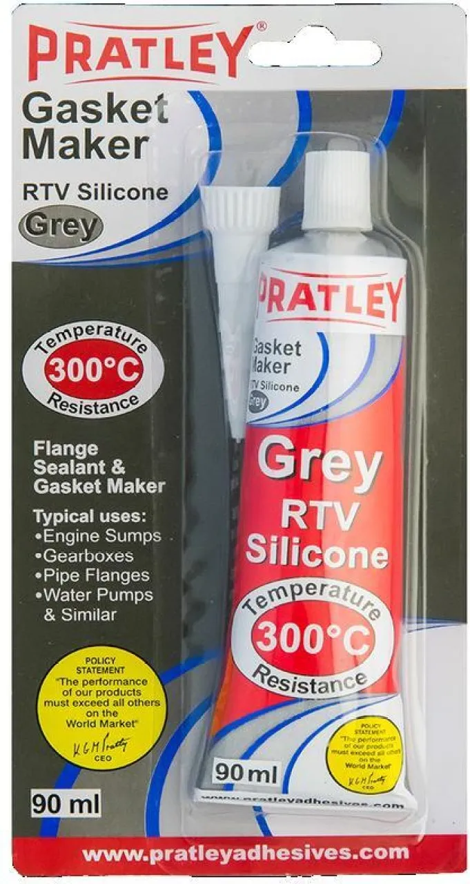 Pratley Gasket Maker Gry Rtv Silicone 90Ml Adhesive