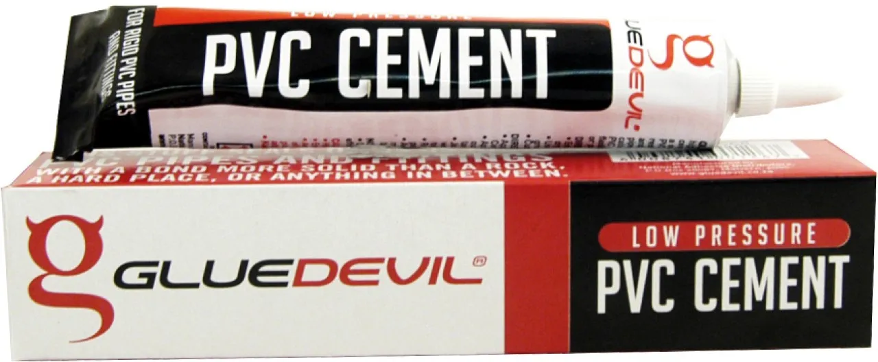 Glue Devil PVC Weld Glue - Low Pressure - 50ml Adhesive