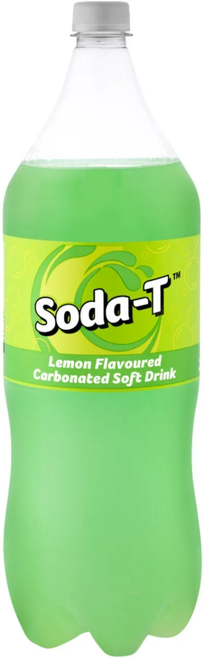 Soda-T Lemon Flavoured Carbonated Soft Drink