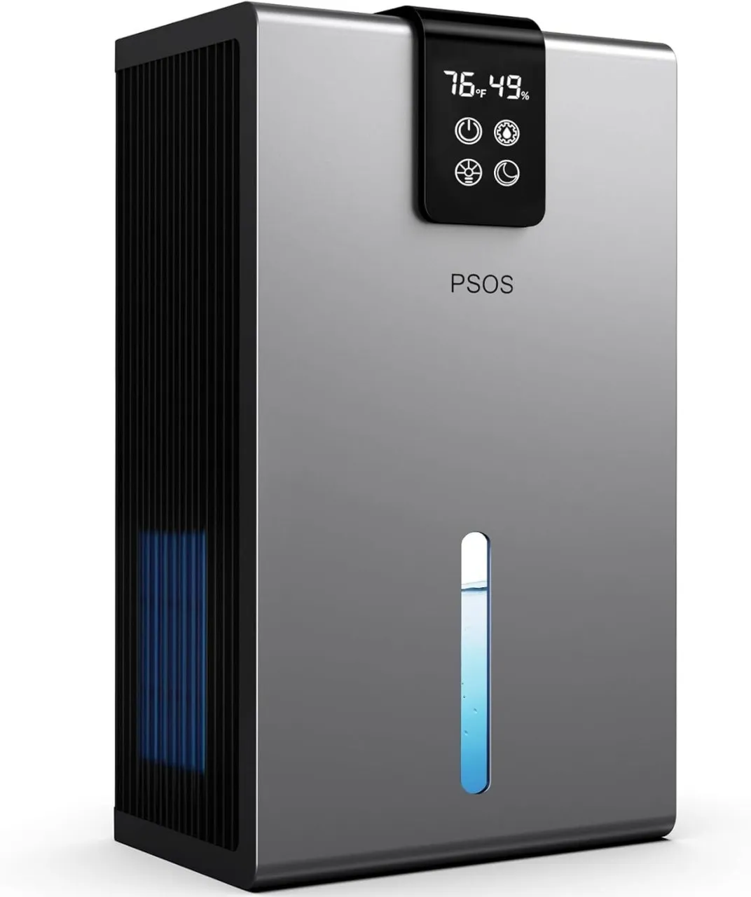 psos Dehumidifier, Dehumidifiers for Home, 98 OZ Water Tank, (1000 sq.ft) Quiet Dehumidifier for Ba…