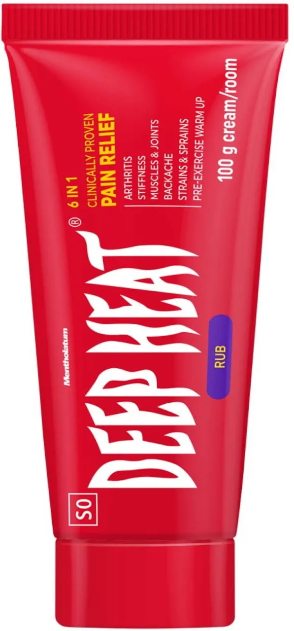 Deep Heat Rub 6 in 1 Antiseptic Cream
