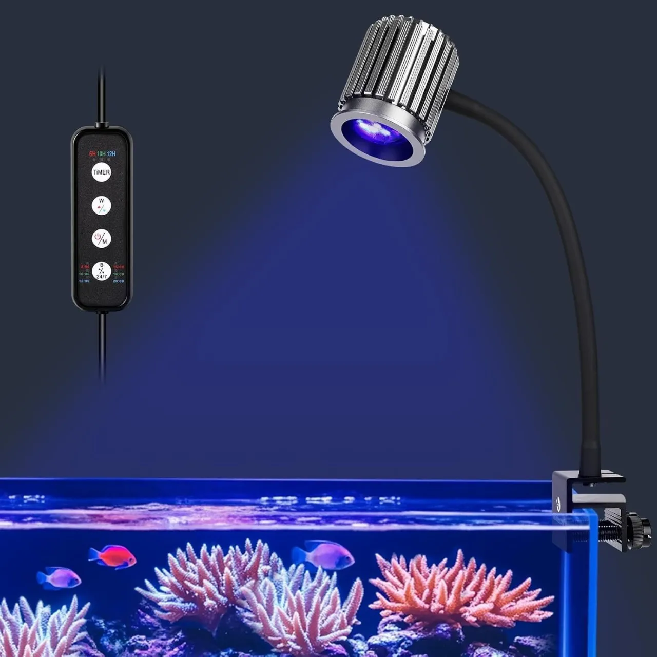 WEIWEISTORE LED Aquarium Light for Freshwater Fish Tank
