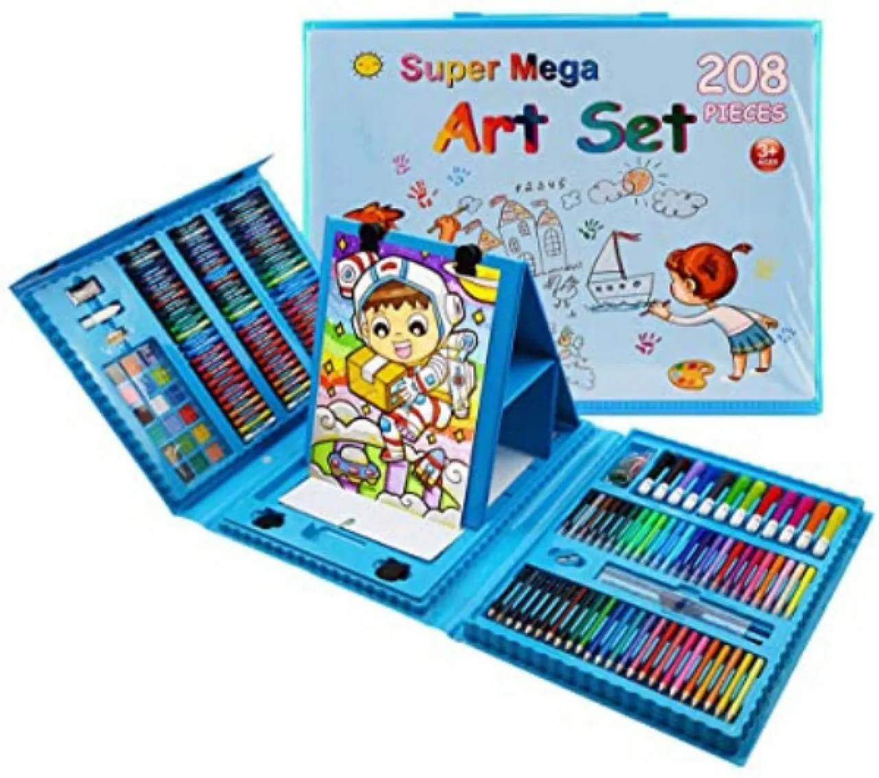 UMLILO LOGISTICS Mega 208 Piece Art Set