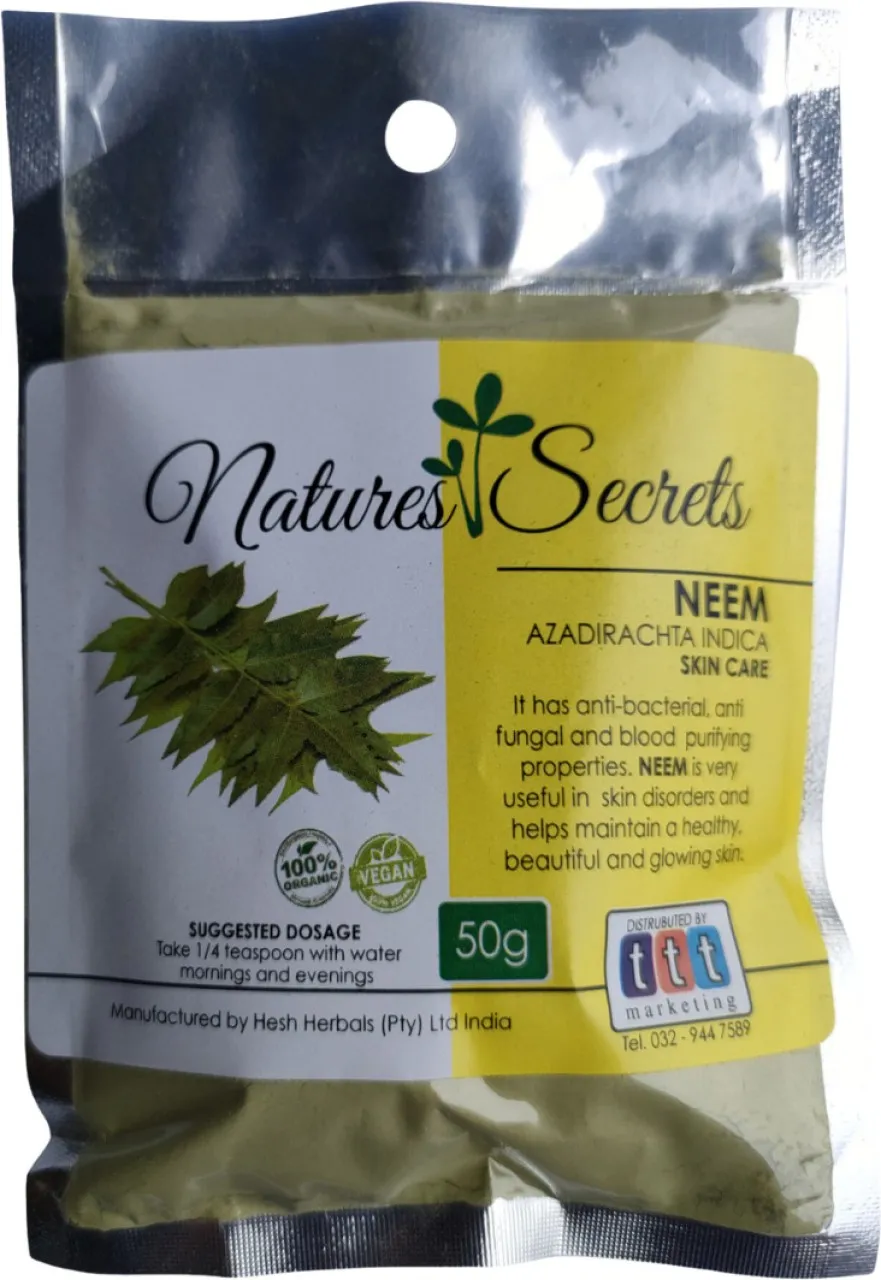 Natures secrets Neem Powder – Natural Solution for Halitosis (Bad breath)