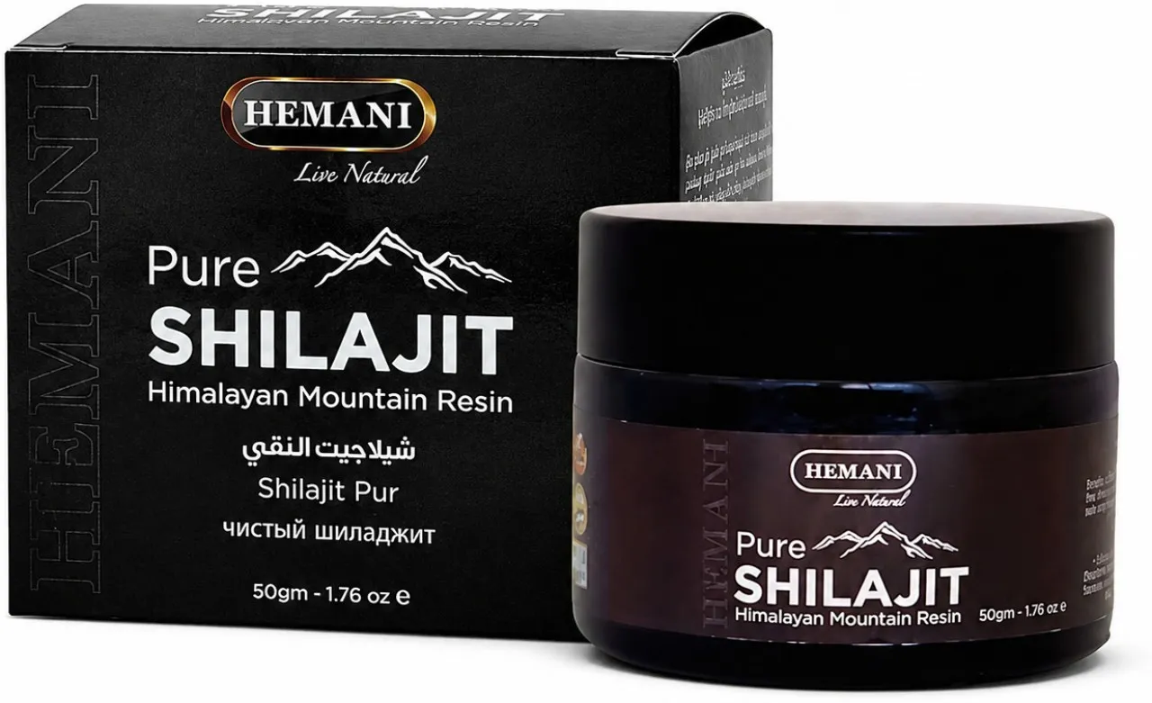 Hemani Pure Shilajit Himalayan Mountain Resin 50g