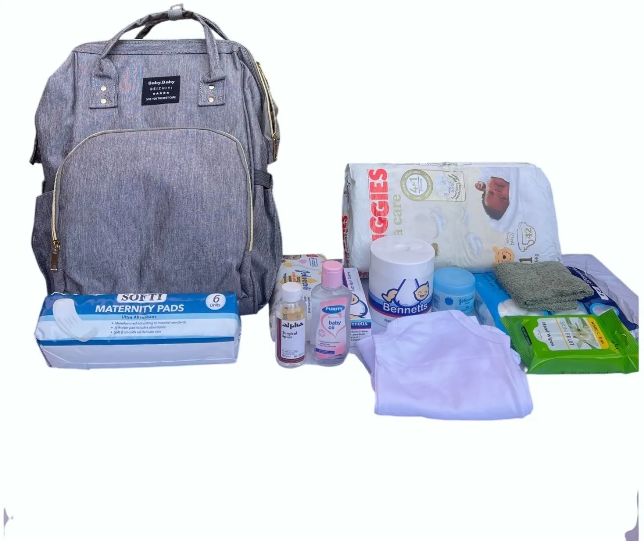 Huggies - Baby Essentials Hospital Bag Combo