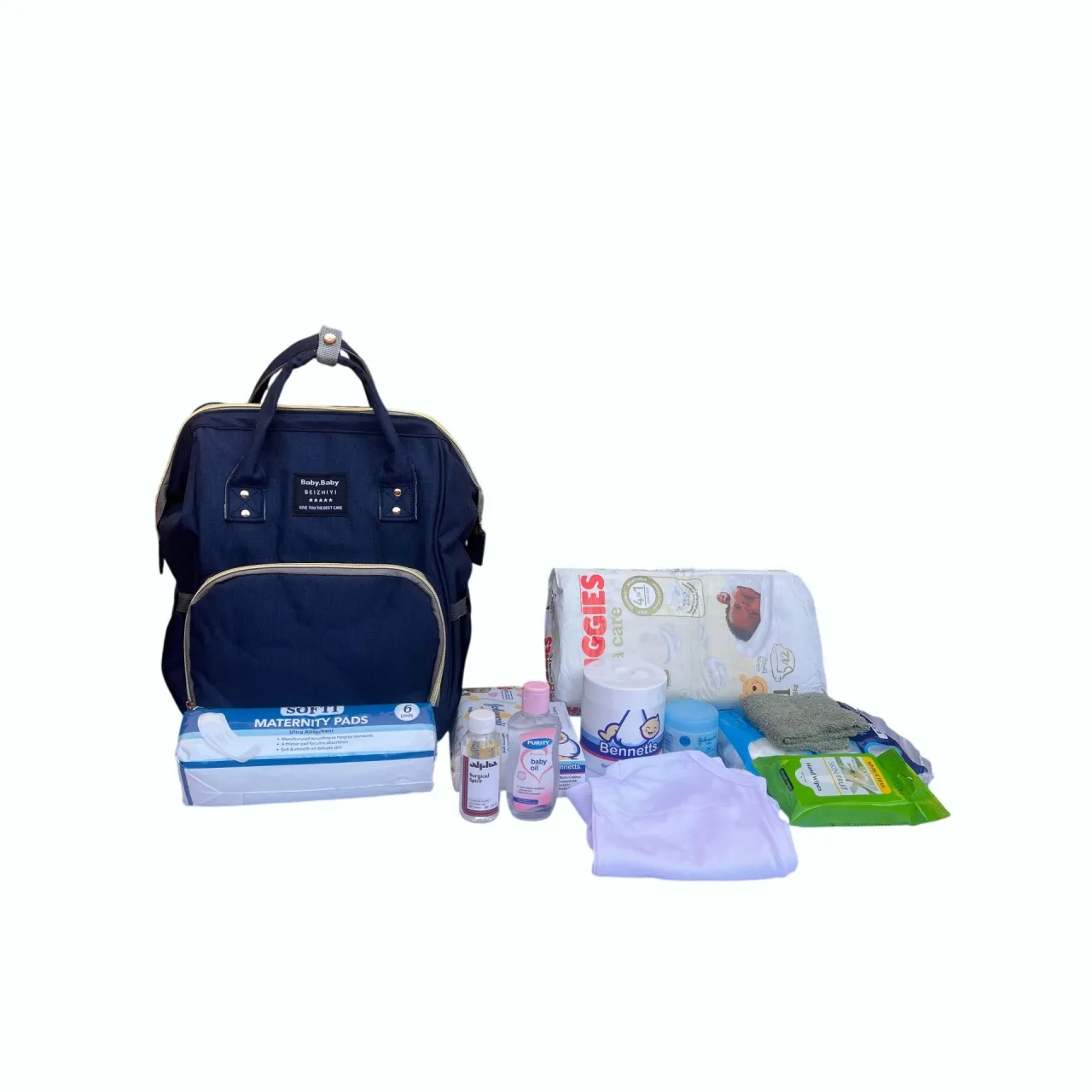 Huggies - Baby Essentials Hospital Bag Combo