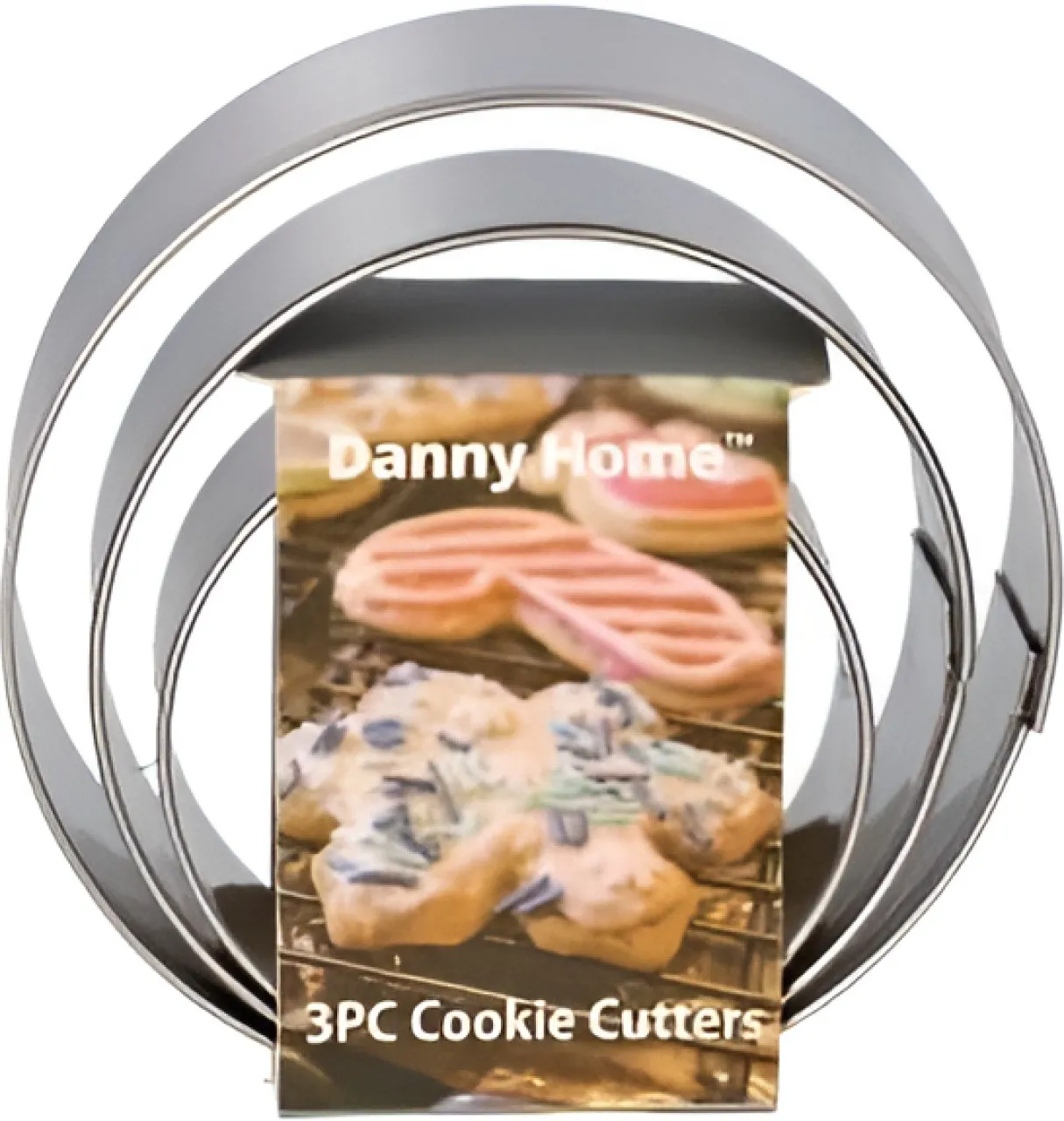 China Mall Online Danny Home Biscuit Cutter Mold 3Pcs Cookie Cutter
