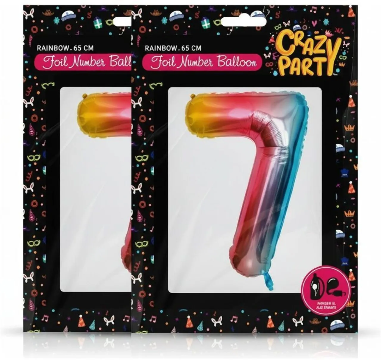 Crazy Party Printed Air Walker Balloon