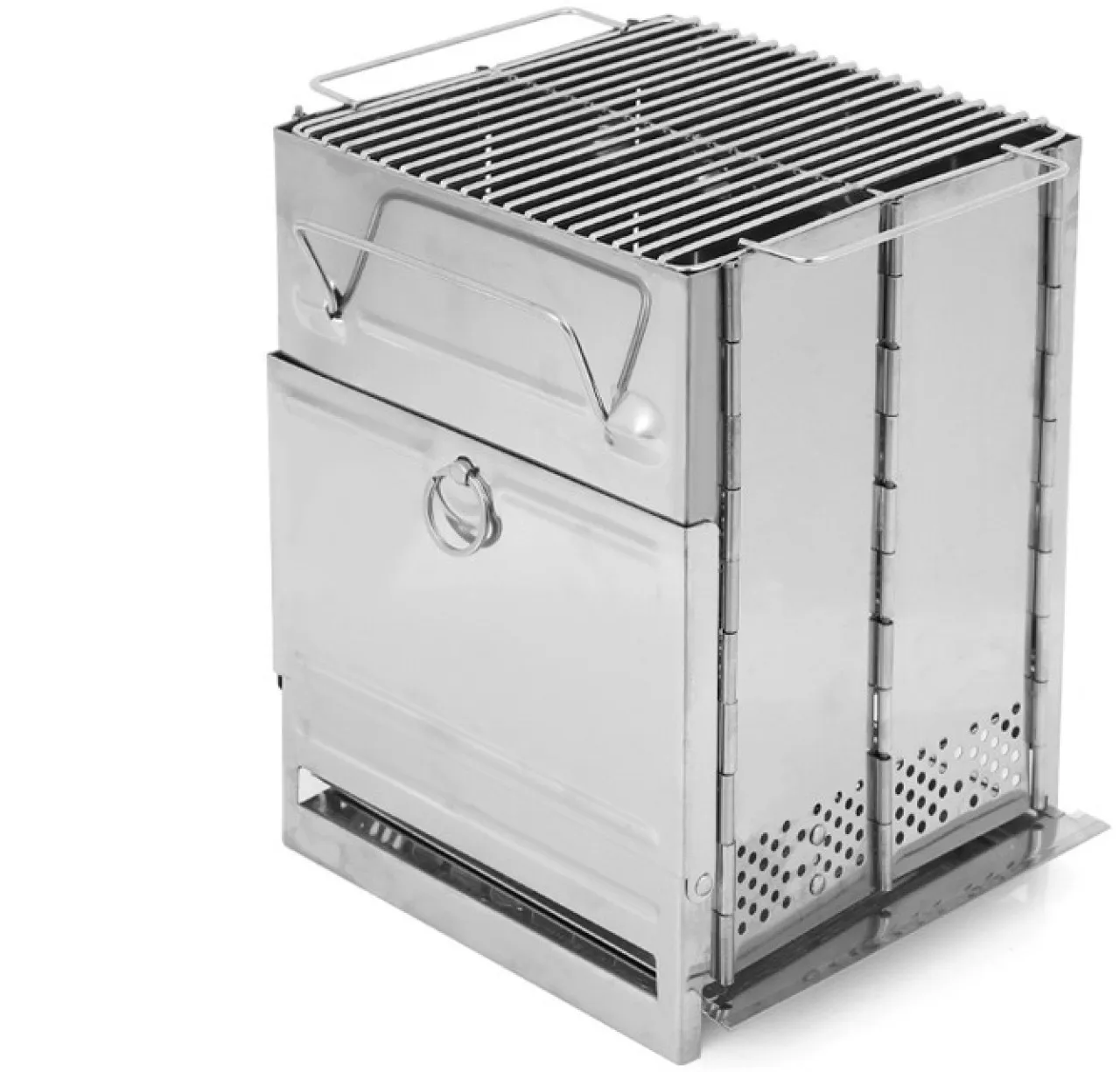 Lingfeng 1pc Outdoor Portable Mini Barbecue Oven, Charcoal Braai