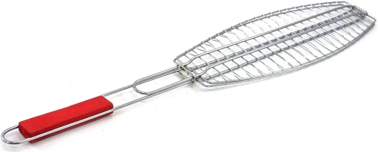 PSM13 Stainless Steel Fish Braai Grid | Charcoal Braai