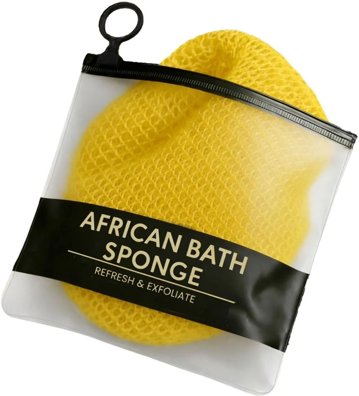 Huaijin Premium Nylon Gentle Dead Skin Remover African Exfoliating Bath Sponge For  Men & Women