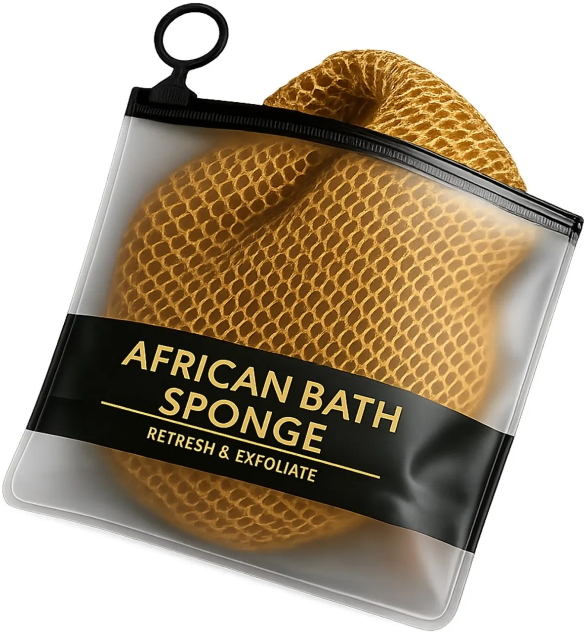 Huaijin Premium Nylon Gentle Dead Skin Remover African Exfoliating Bath Sponge For  Men & Women