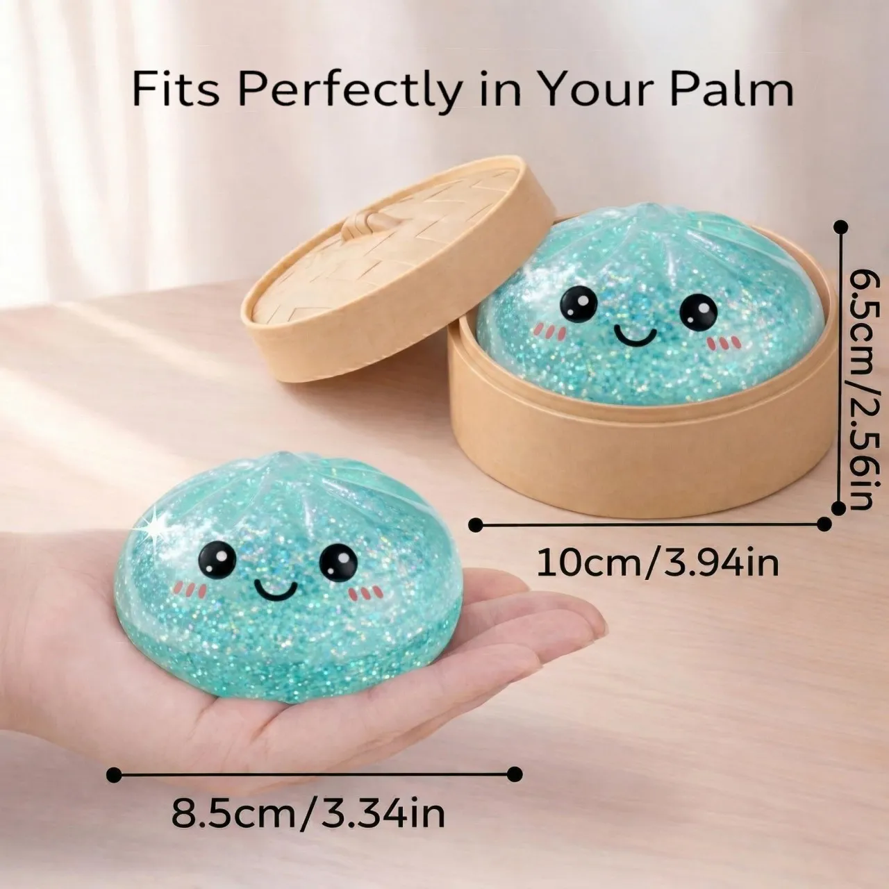 Tidecus Dumpling Squishies Mystery Box Squeeze Toy, Squishy Dumpling Fidget Toys for Adults, Stress…