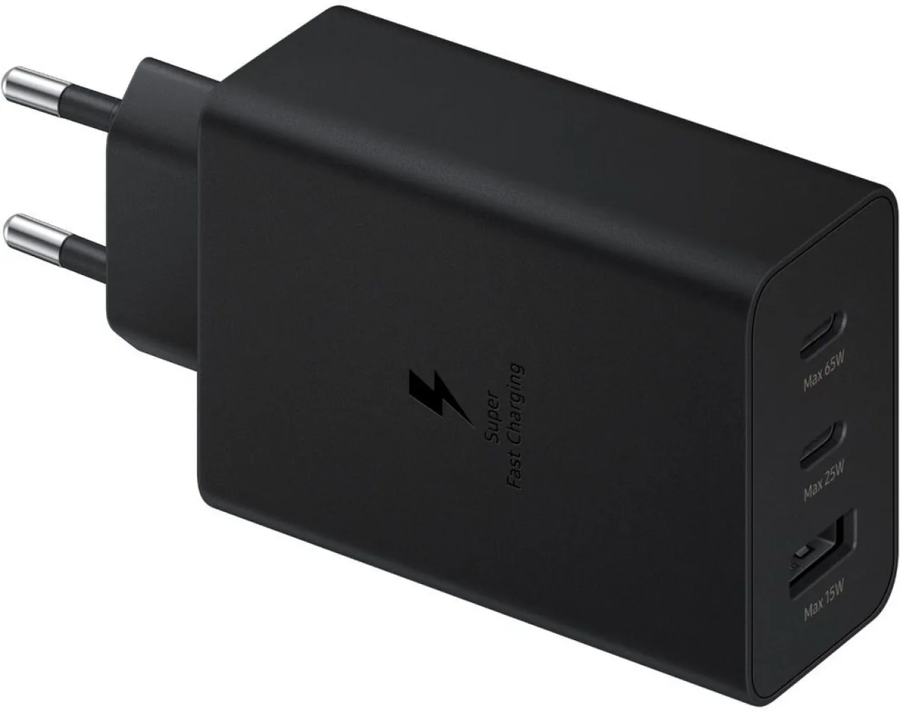Samsung 3 Port Travel Adapter Trio 65W PPS 3.4 A Mobile Charger