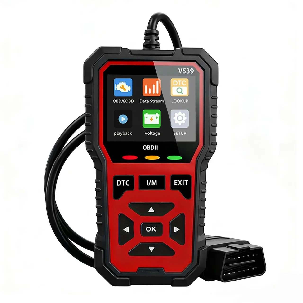 Granty USB Powered OBD2 Diagnostic Scanner, Digital Battery Tester